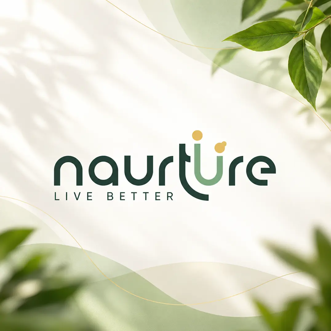 Naurture logo design