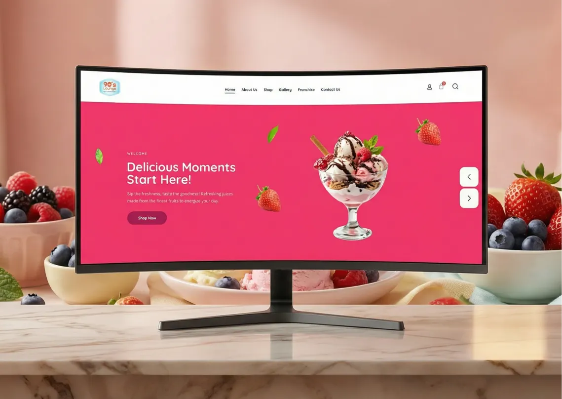 90’s website design