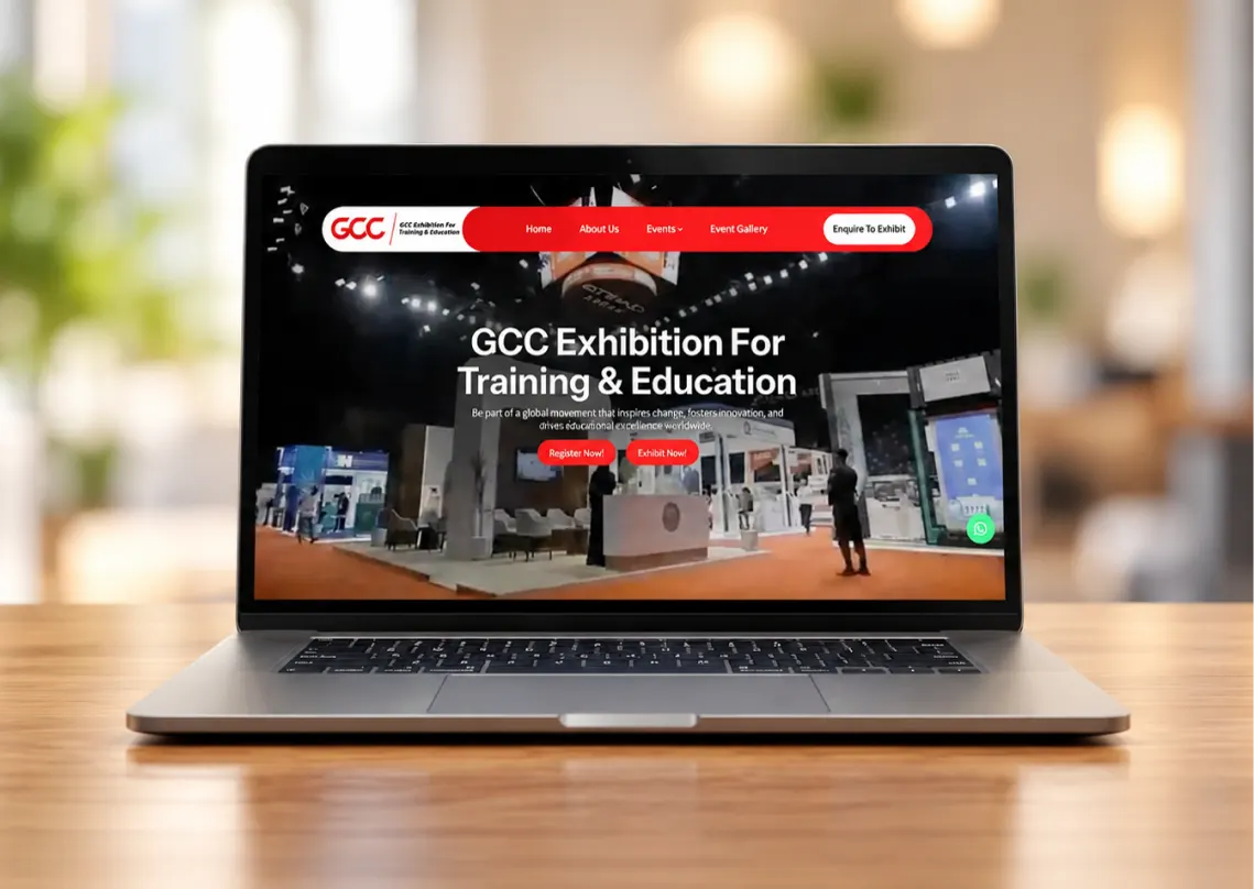 GCC website design