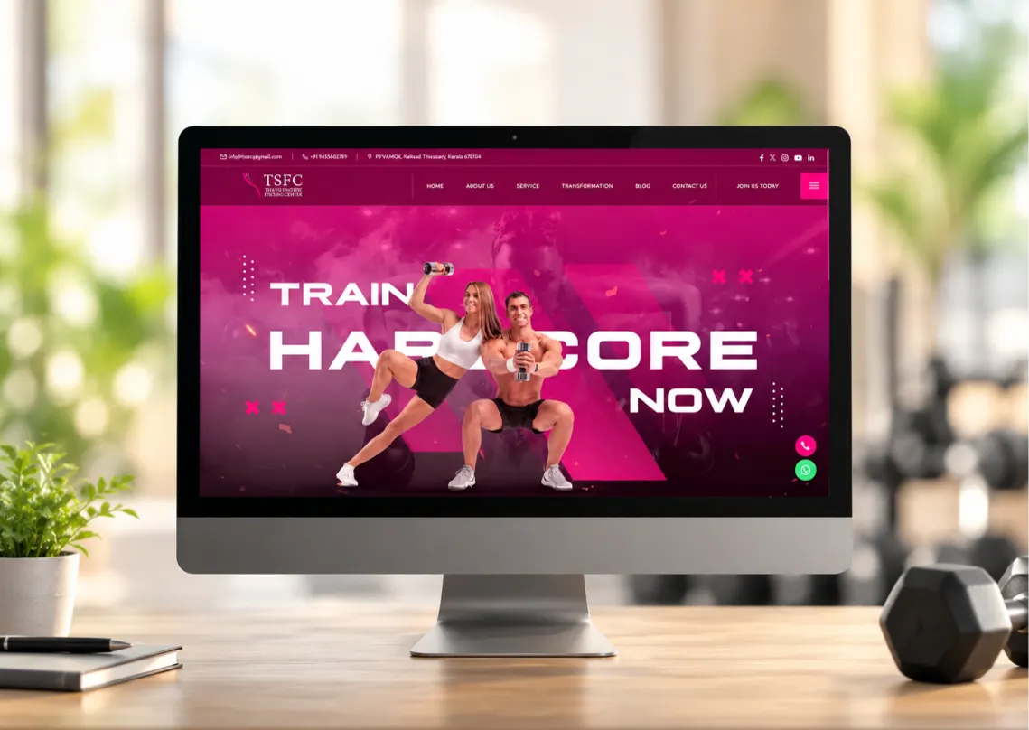 TSFC website design