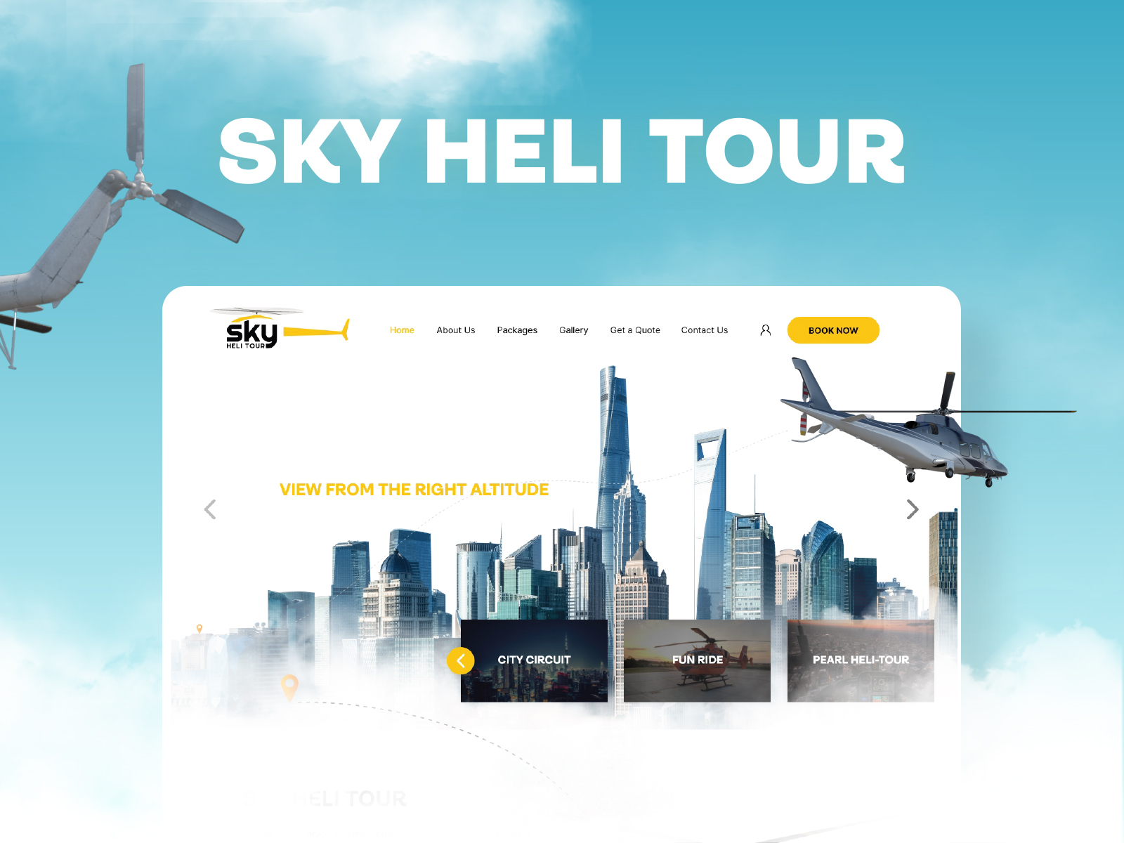 Sky Heli Tour